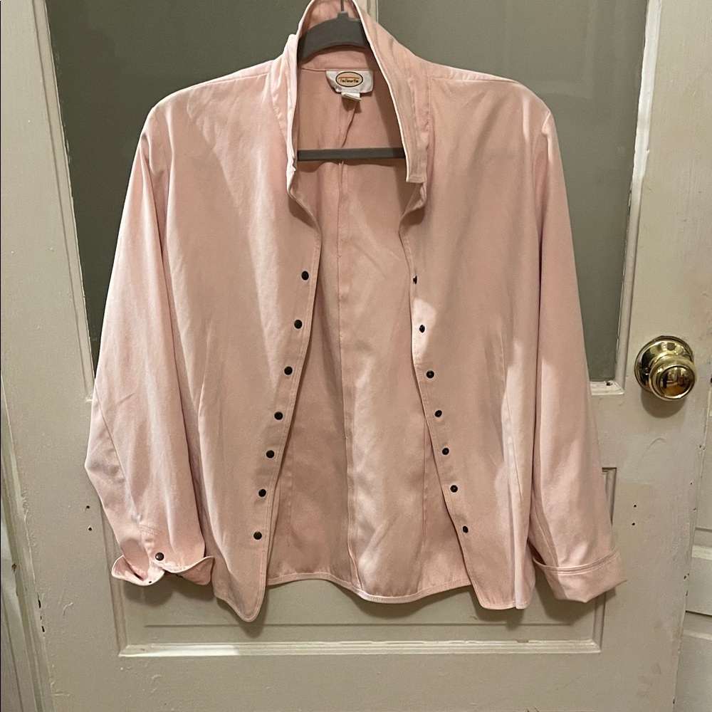Talbots Light Pink Blouse